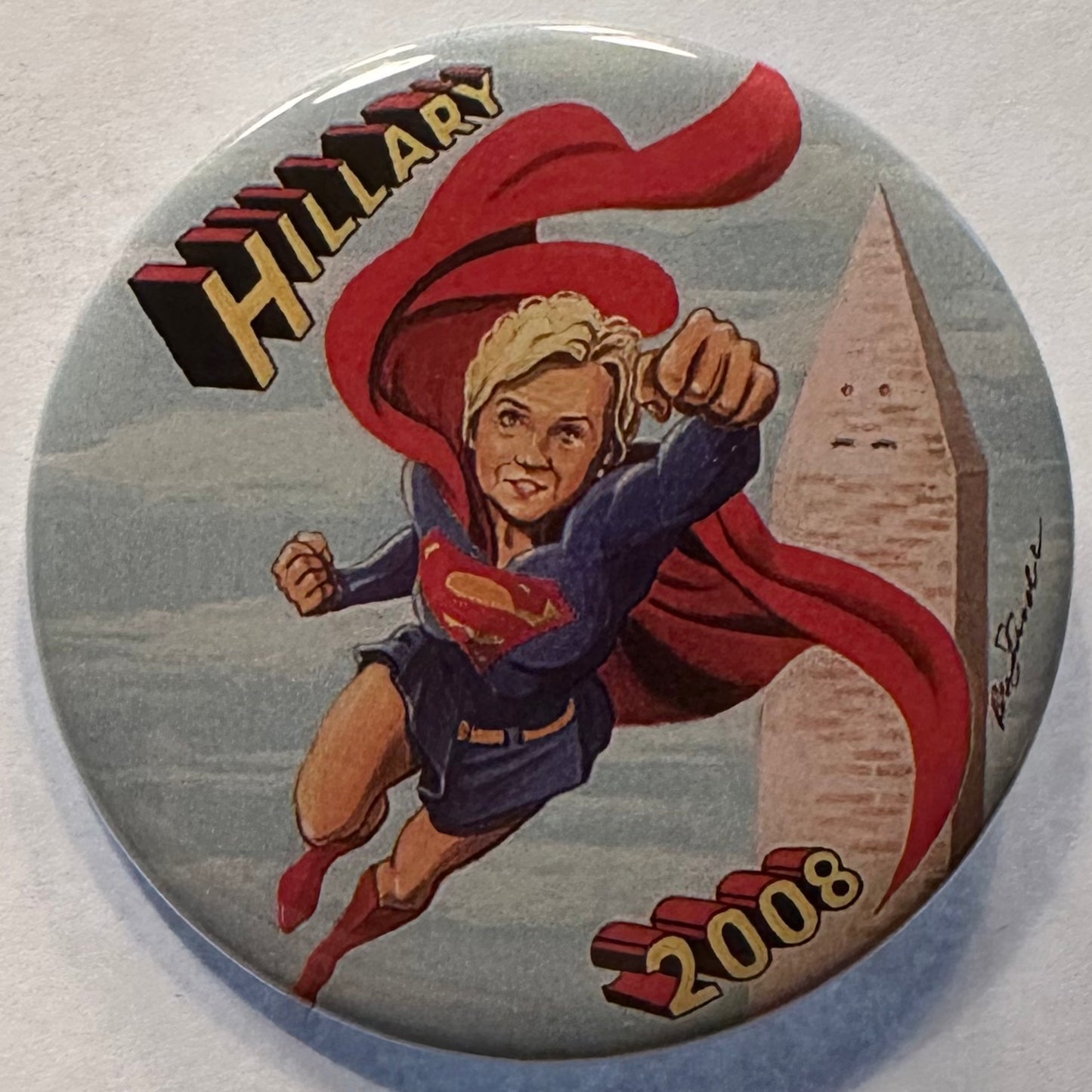 Smaller Hillary Superwoman 2008