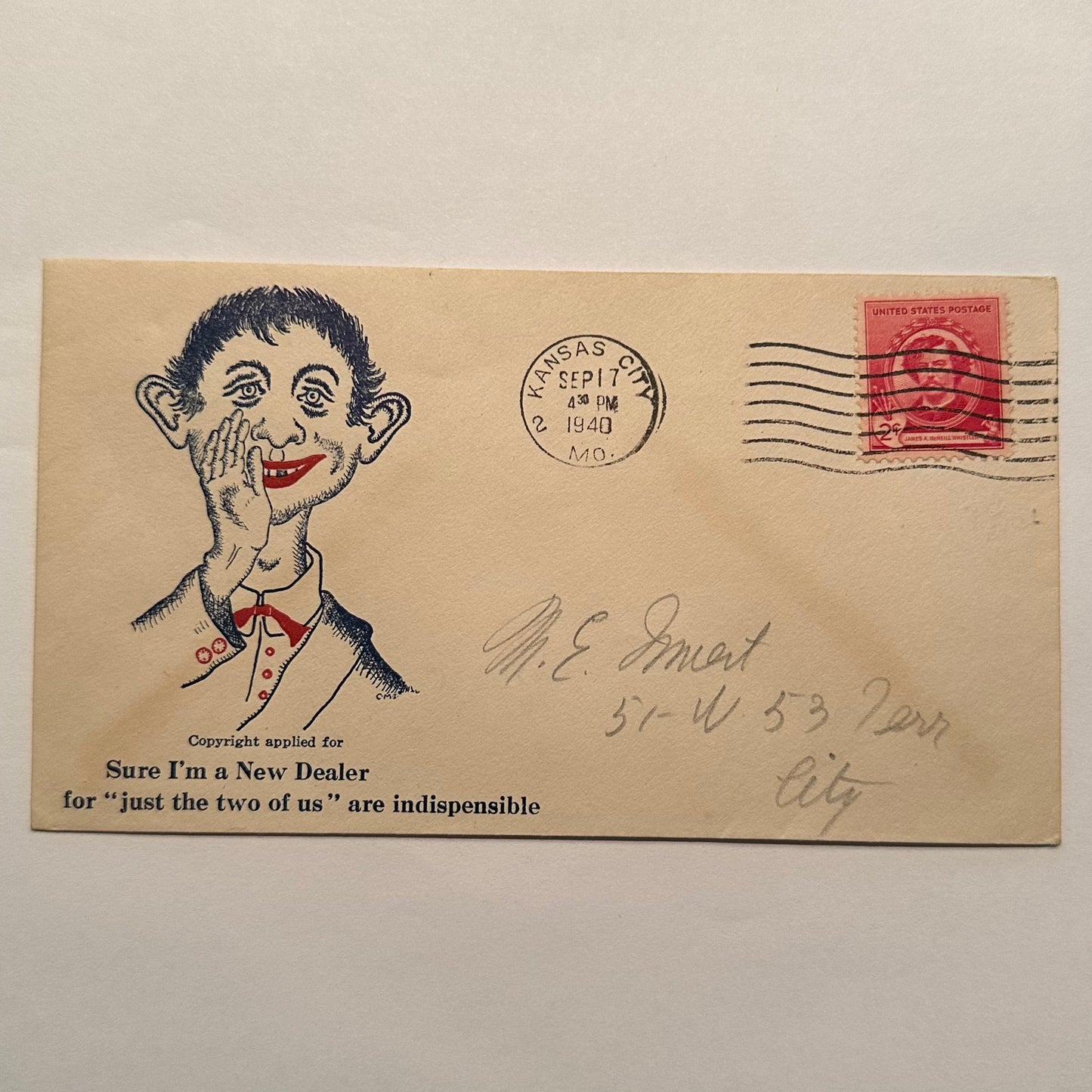 Anti-New Deal Envelope