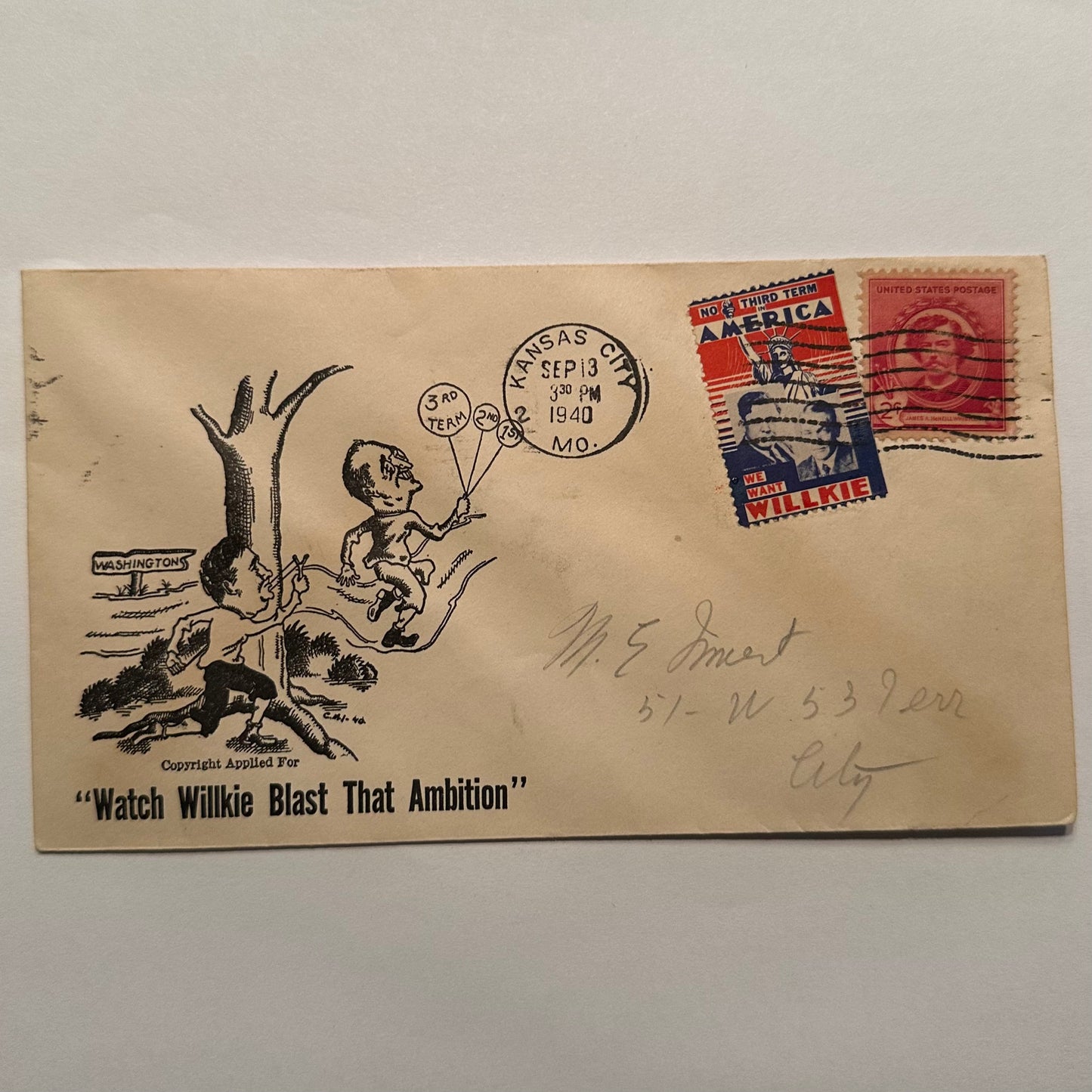 Watch Willkie Blast [Third Term] Ambition Envelope