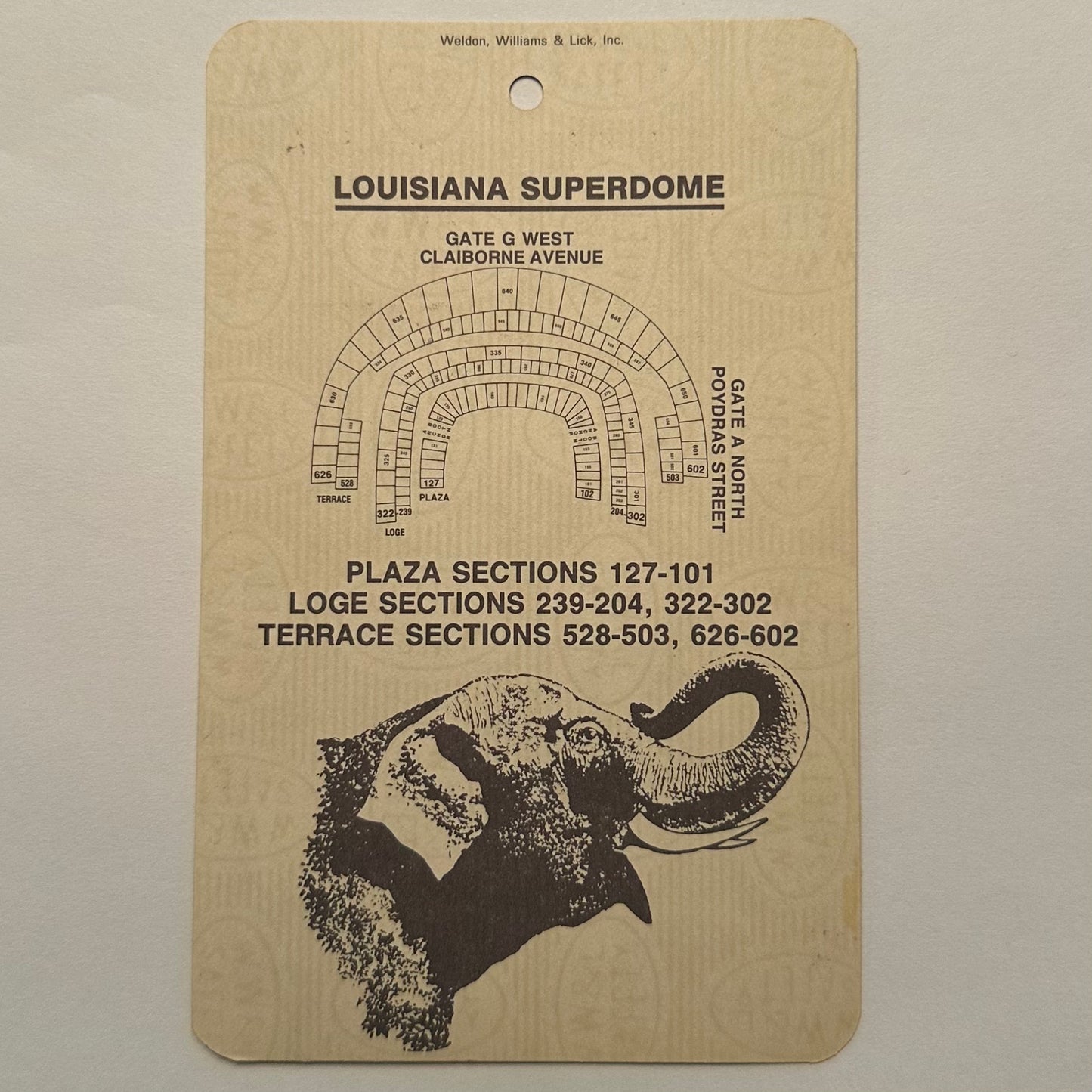 Guest Pass 1988 RNC Credential