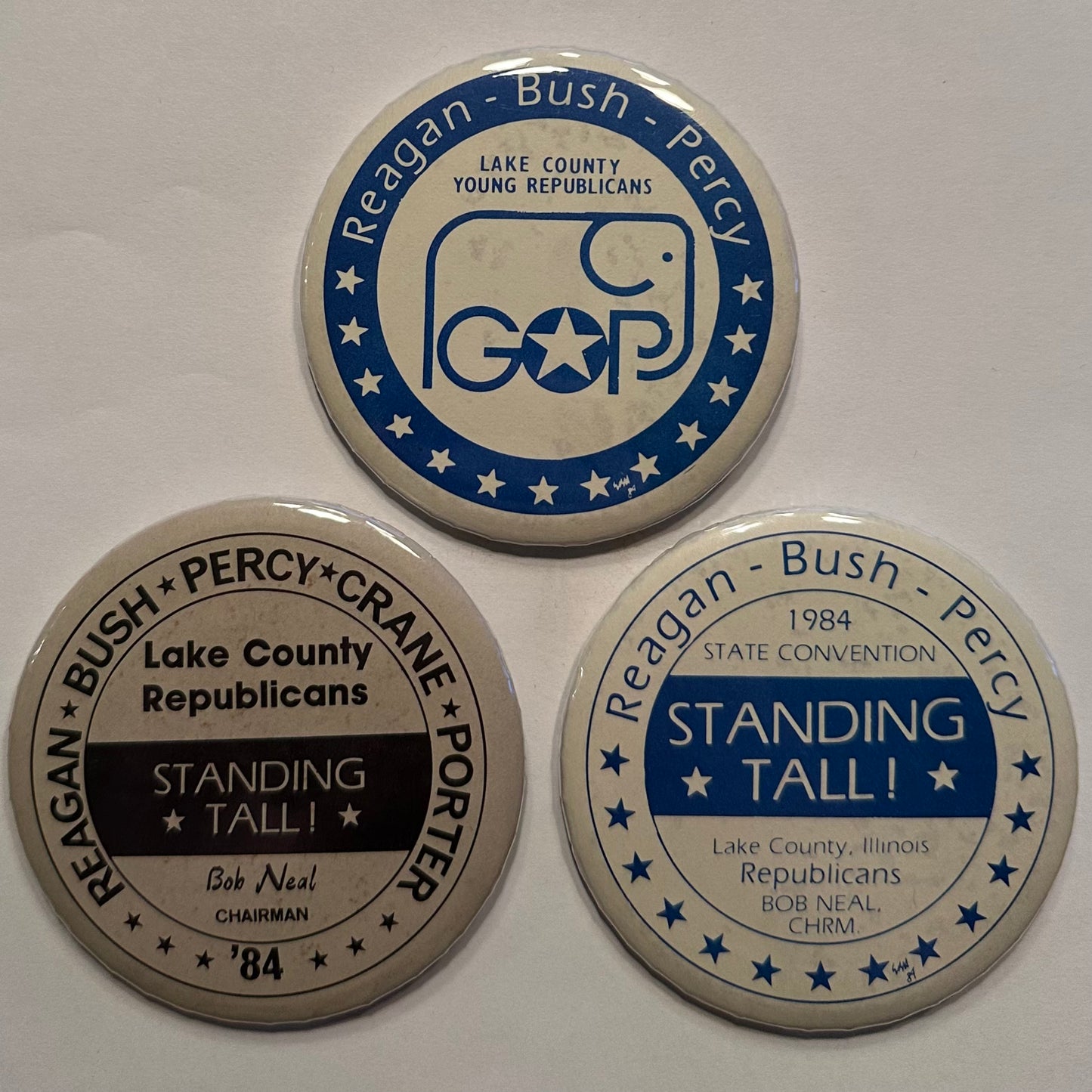 Lake County Republicans for Reagan-Bush-Percy 1984