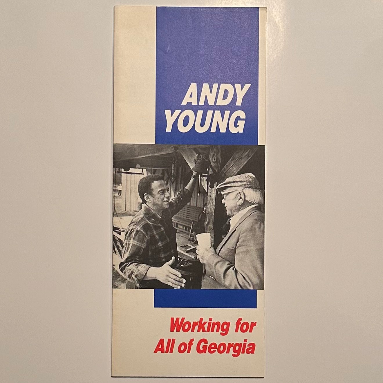Andy Young for governor of Georgia Pamphlet