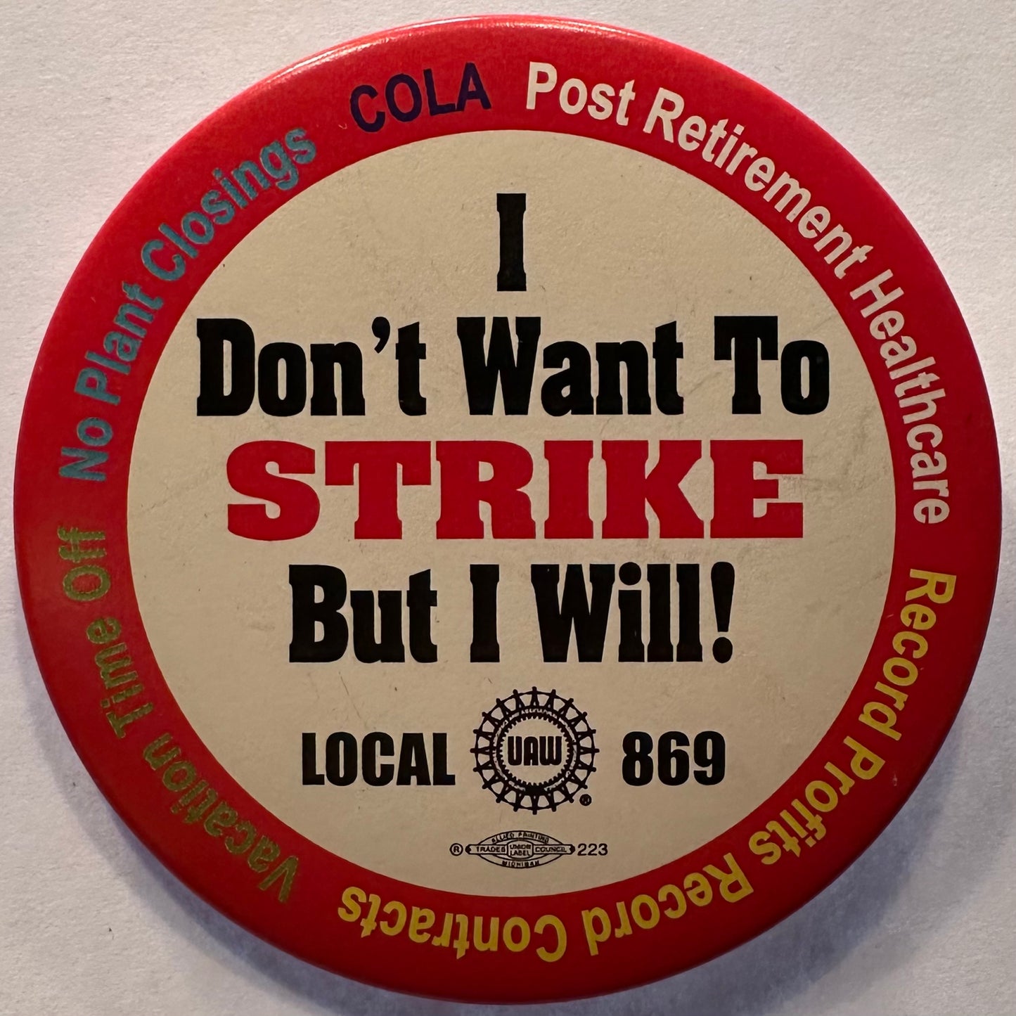 UAW Local 869 Strike