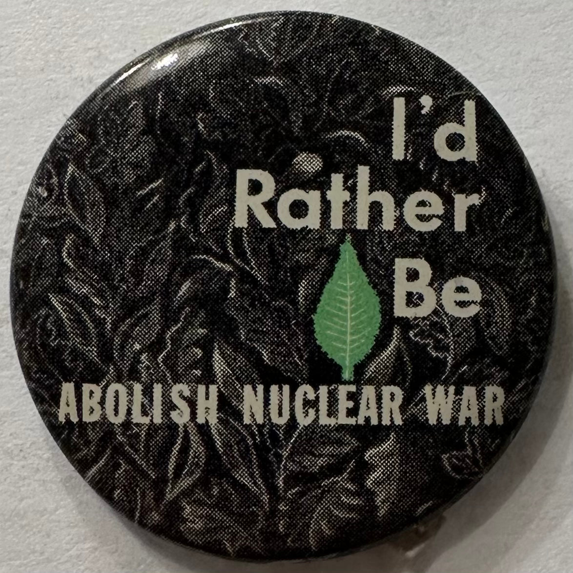 Abolish Nuclear War