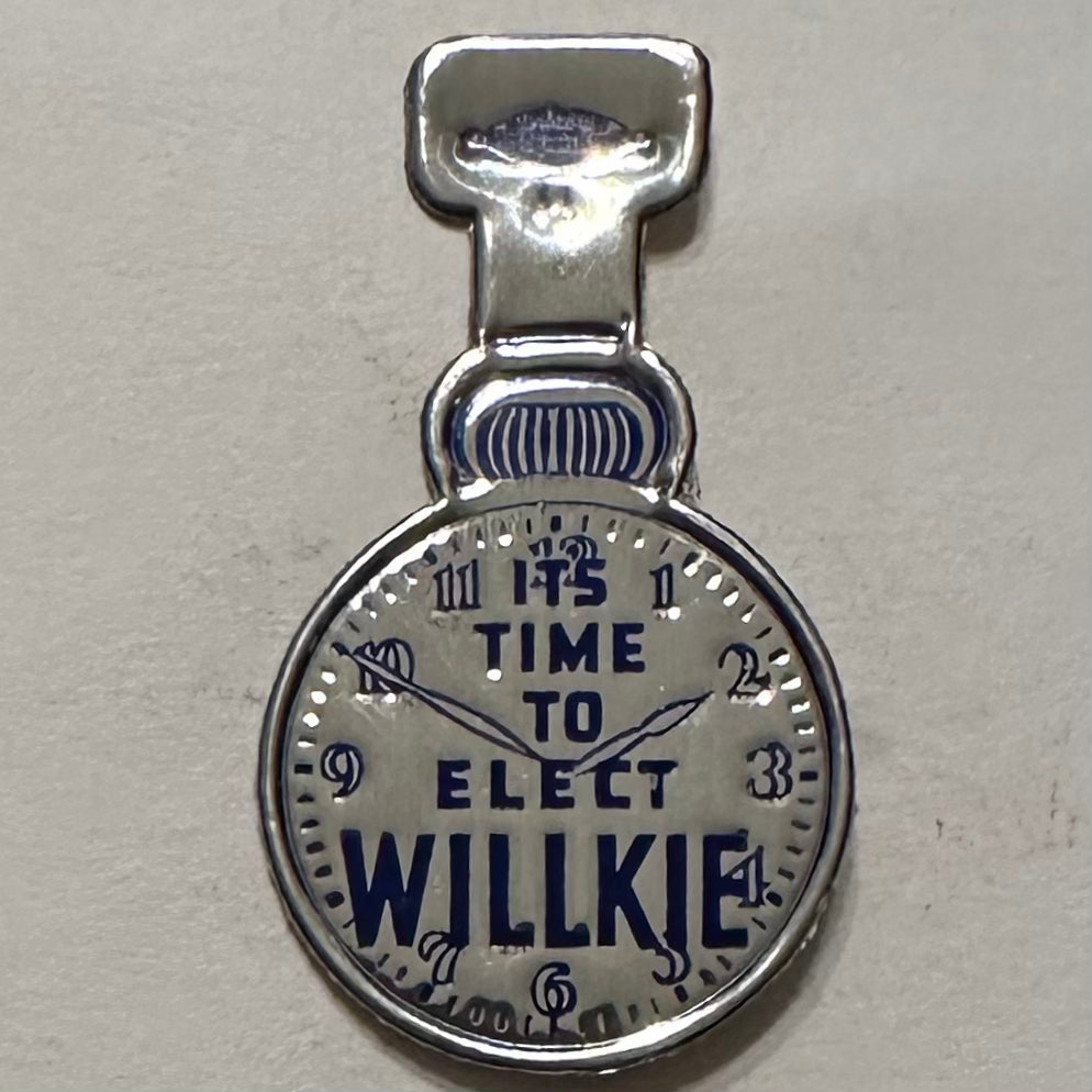 It's Time to Elect Willkie Foil Tab