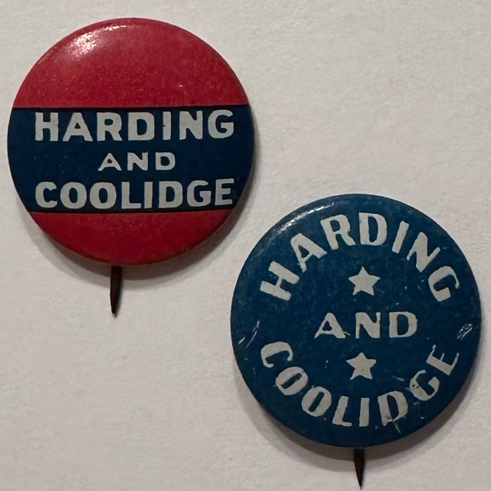Pair of Harding & Coolidge Lithos