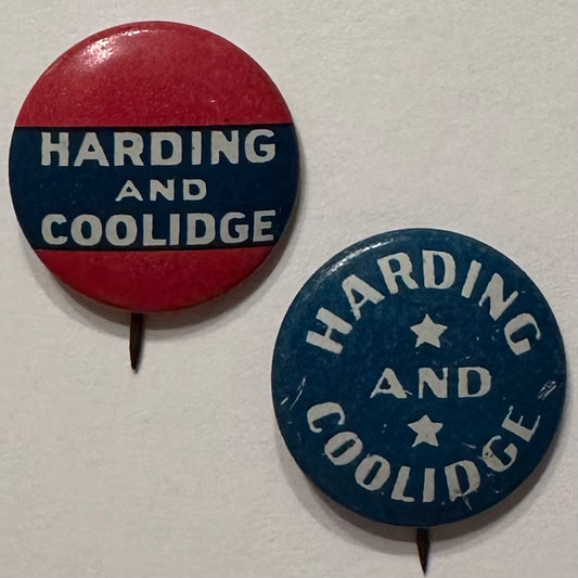 Pair of Harding & Coolidge Lithos