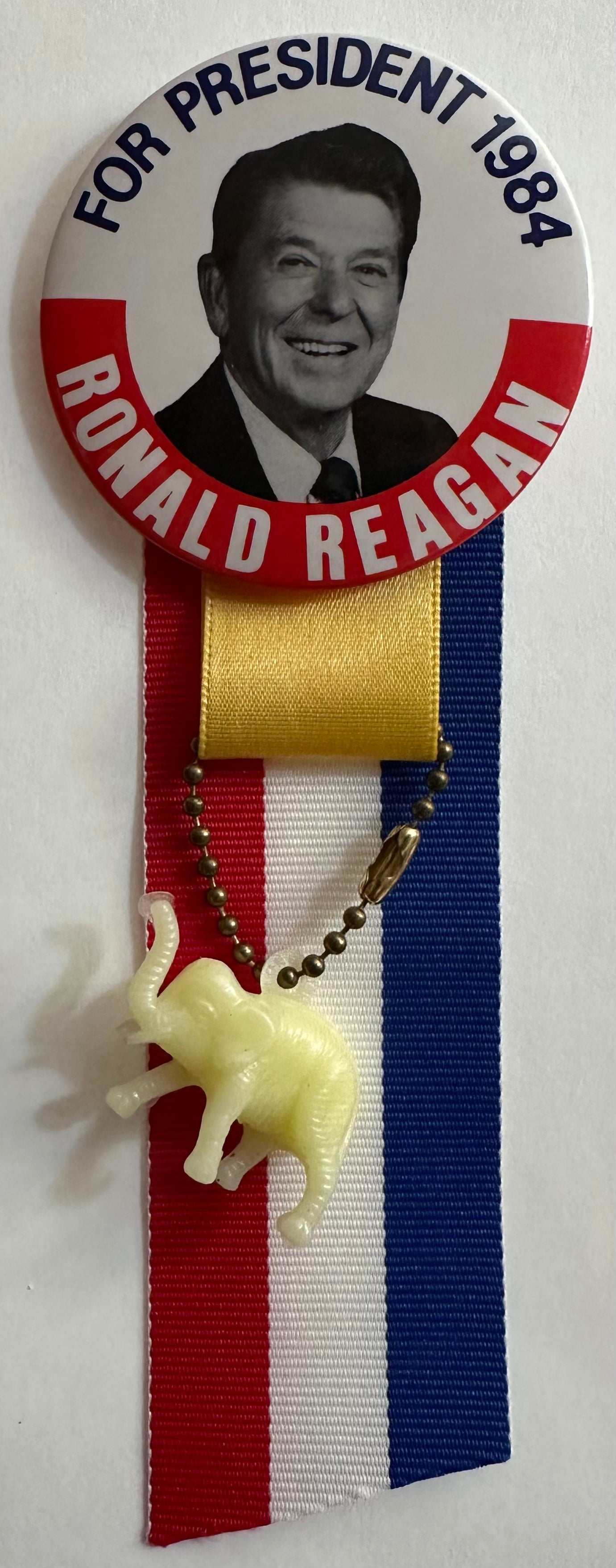 Ronald Reagan for President 1984 Ribbon