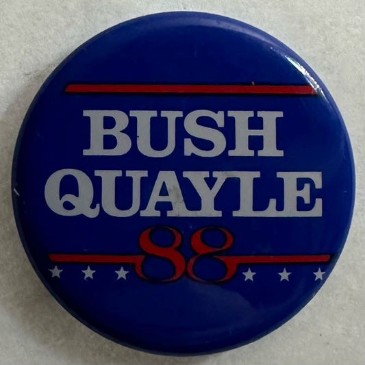 Bush Quayle '88 litho