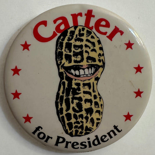 Carter for President caricature Peanut