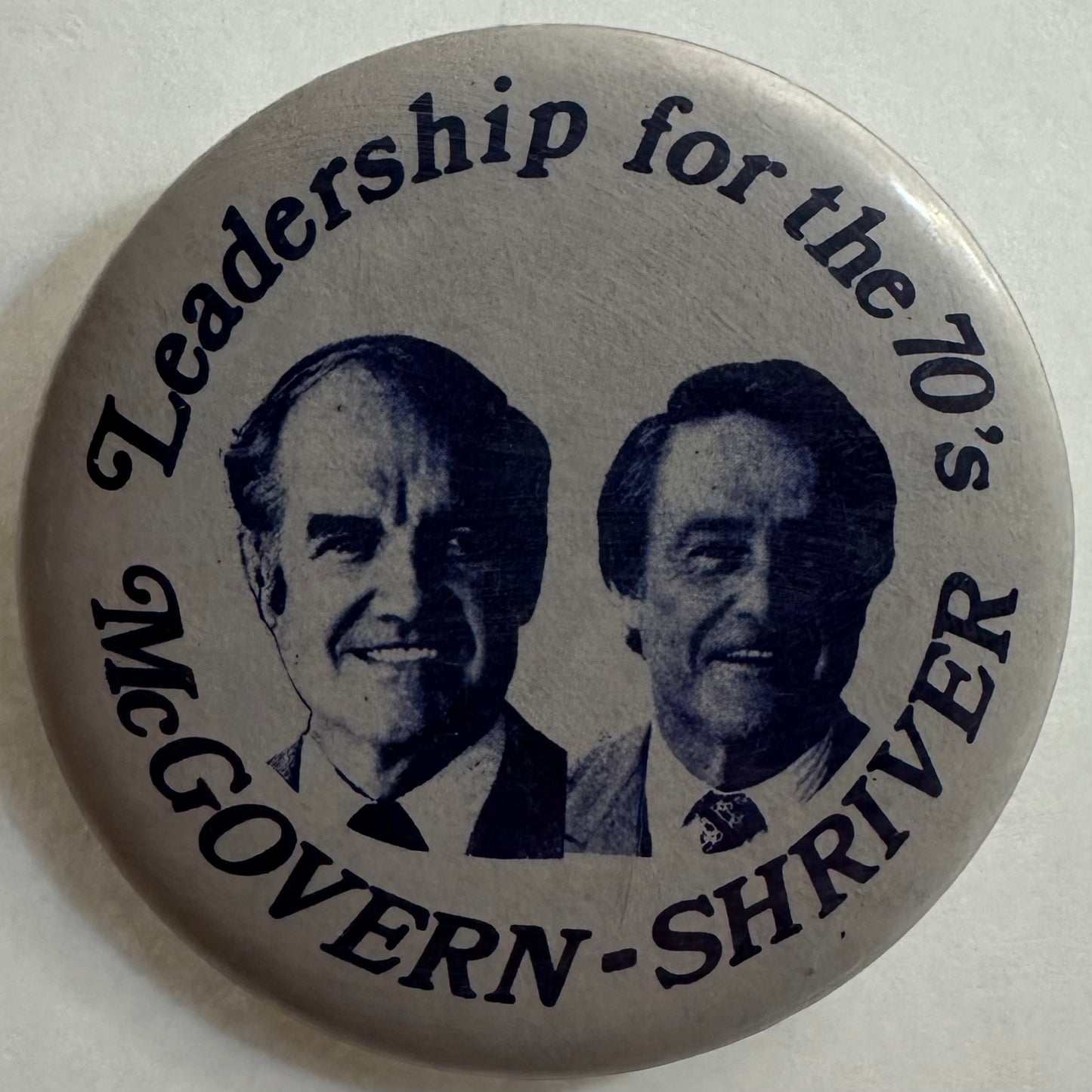 Uncommon McGovern Shriver Leadership for the 70s jugate