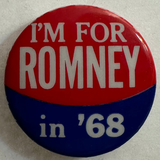 I'm for Romney in '68