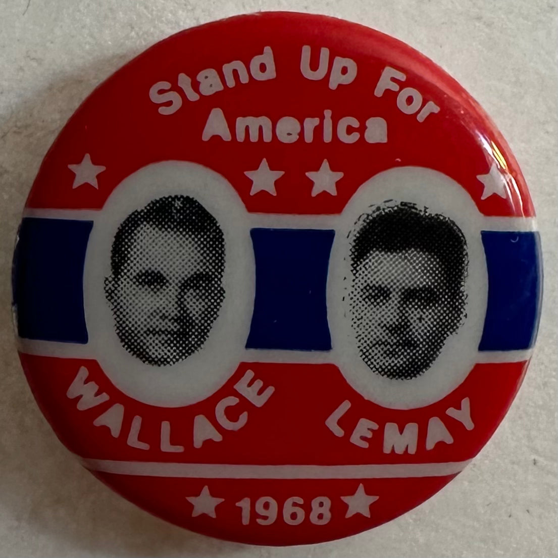Stand up for America Wallace & LeMay jugate