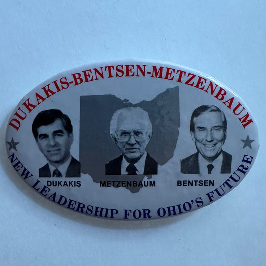 Dukakis Bentsen Metzenbaum Ohio Coattail
