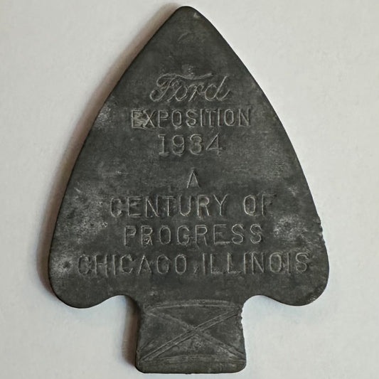 1934 Ford Exposition Zinc Arrowhead