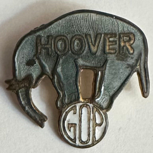 Hoover Enamel Elephant